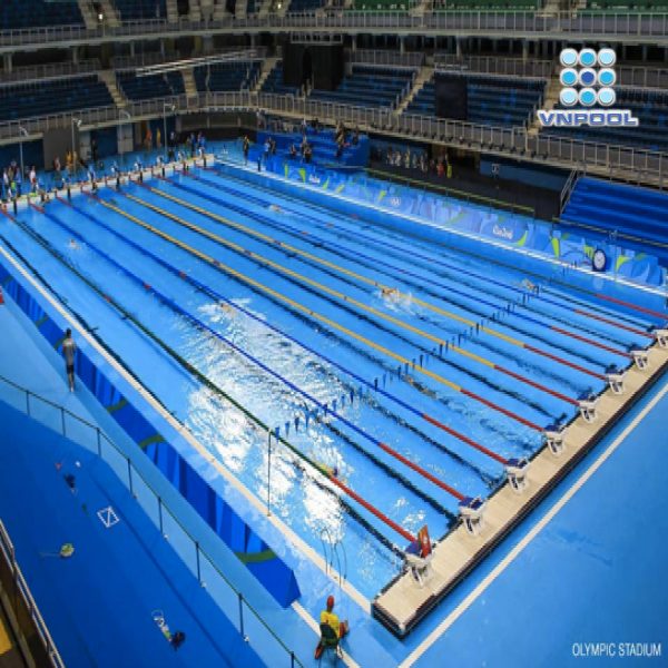 Bể bơi thi đấu - Bể Bơi VIETNAMPOOL - Công Ty CP Xây Dựng Công Nghệ VIETNAMPOOL
